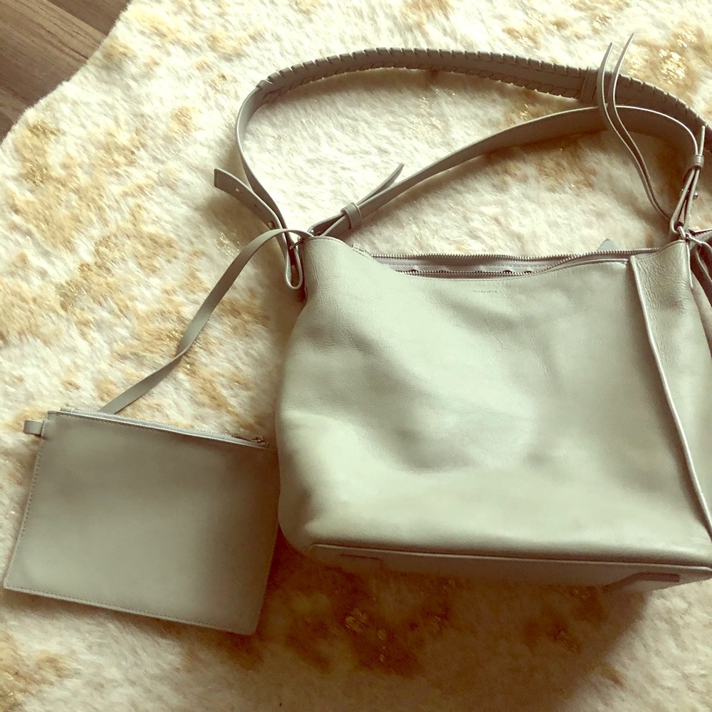 All saints leather bag